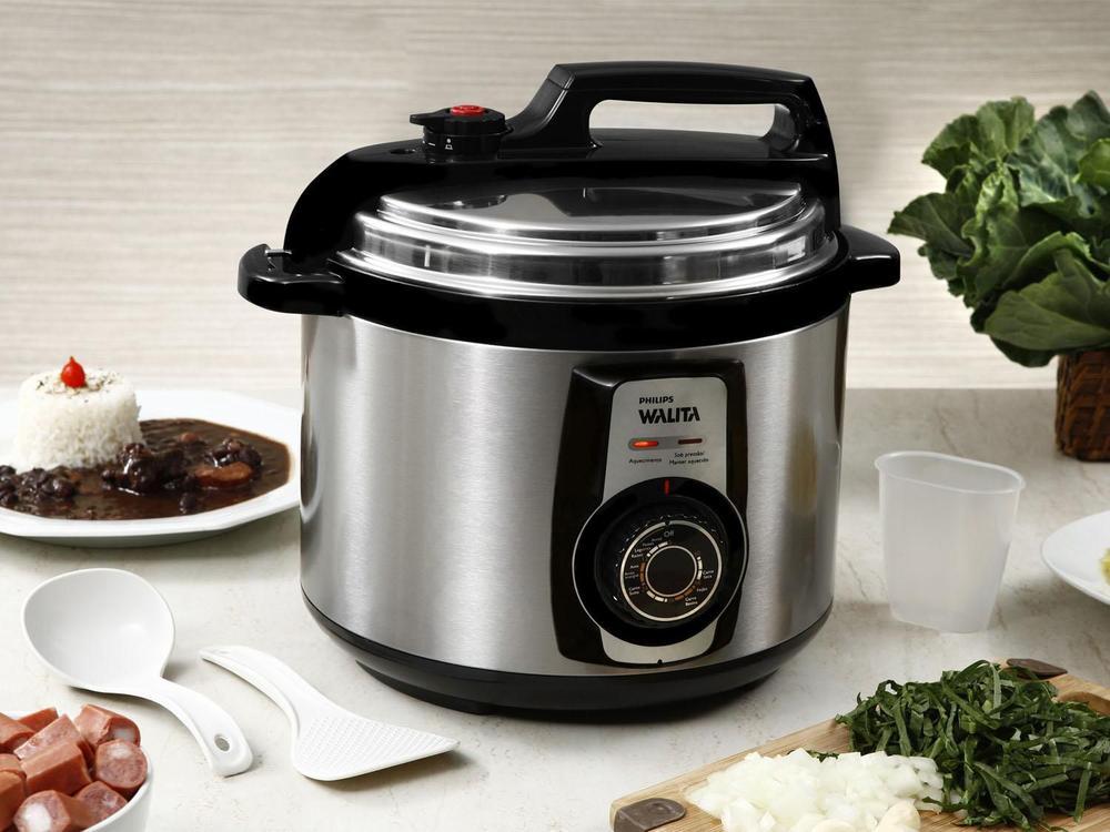 Panela de Pressão Elétrica Philips Walita Viva - 3