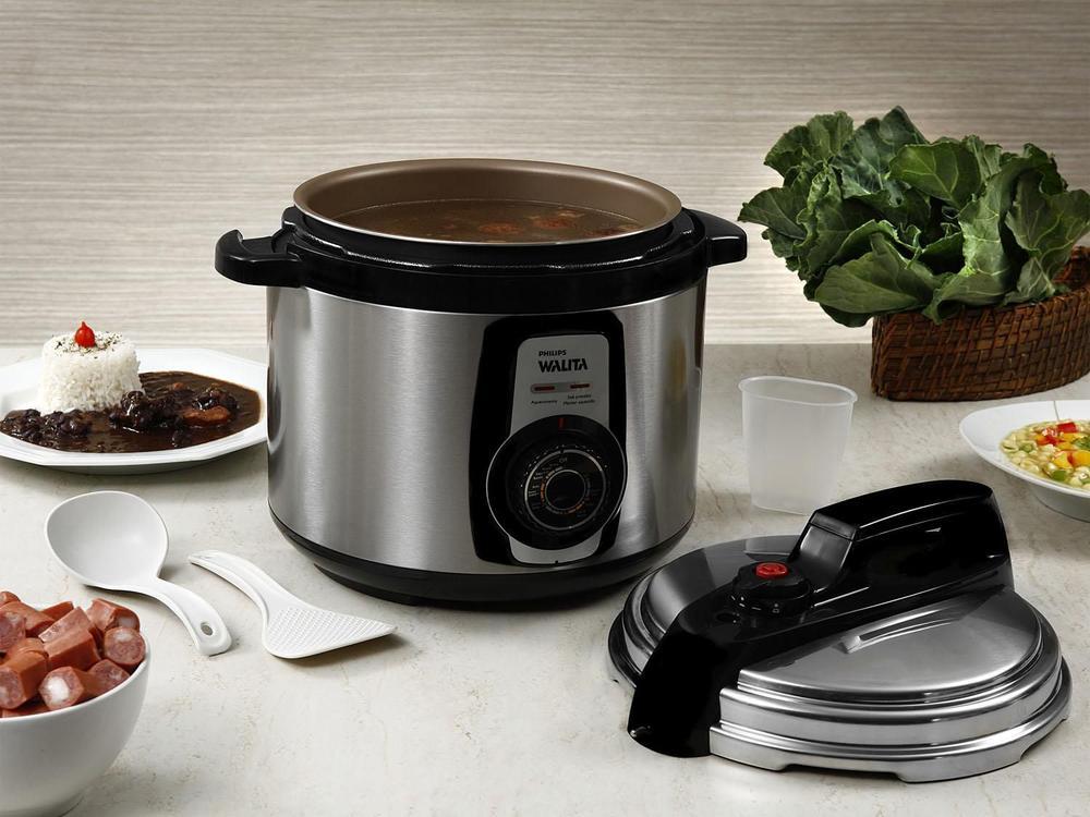 Panela de Pressão Elétrica Philips Walita Viva - 4