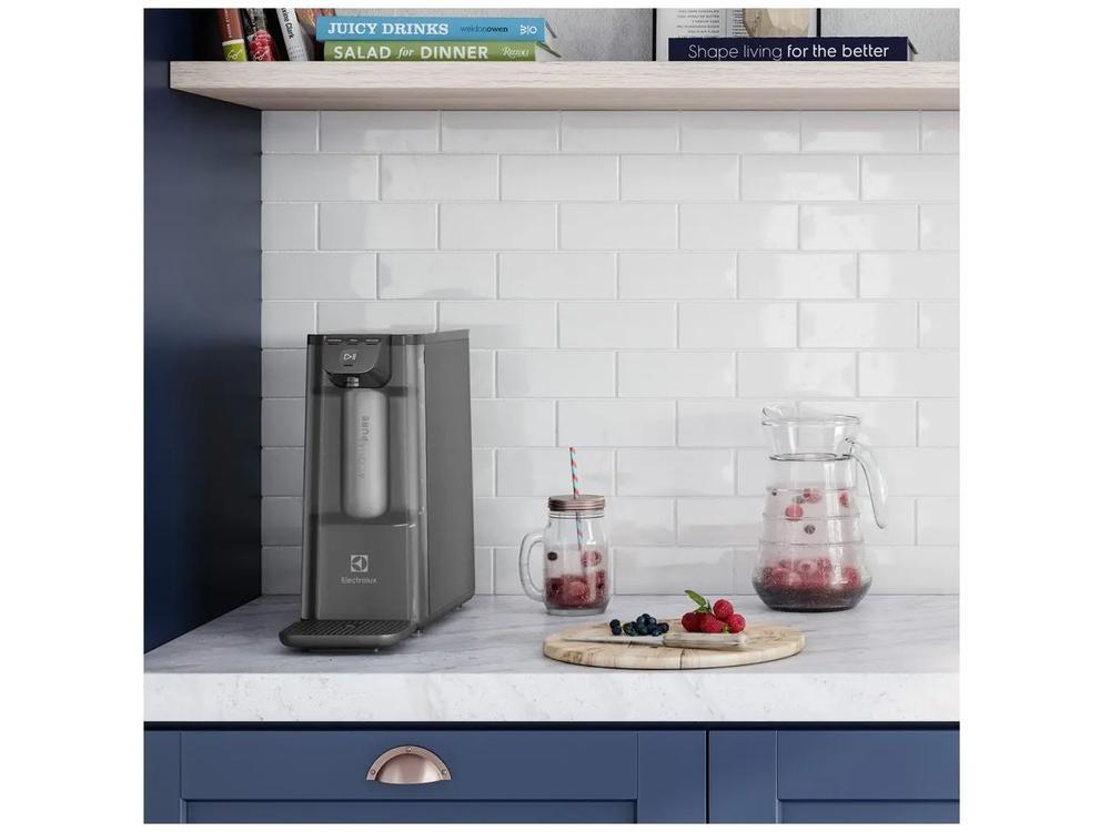 Purificador de Água Electrolux de Mesa Cinza Acqua Pure4x Água Gelada e Natural PE12G - 4