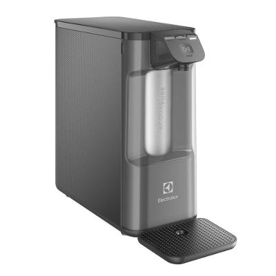 Purificador de Água Electrolux de Mesa Cinza Acqua Pure 4x Água Gelada e Natural PE12G