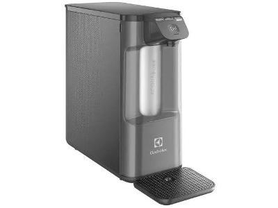 Purificador de Água Electrolux de Mesa Cinza Acqua Pure4x Água Gelada e Natural PE12G