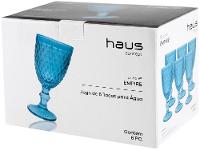 Jogo de Taças de Vidro 330ml 6 Peças Haus - 7