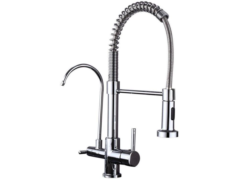 Torneira para Cozinha Gourmet de Mesa Dupla Nell - 1