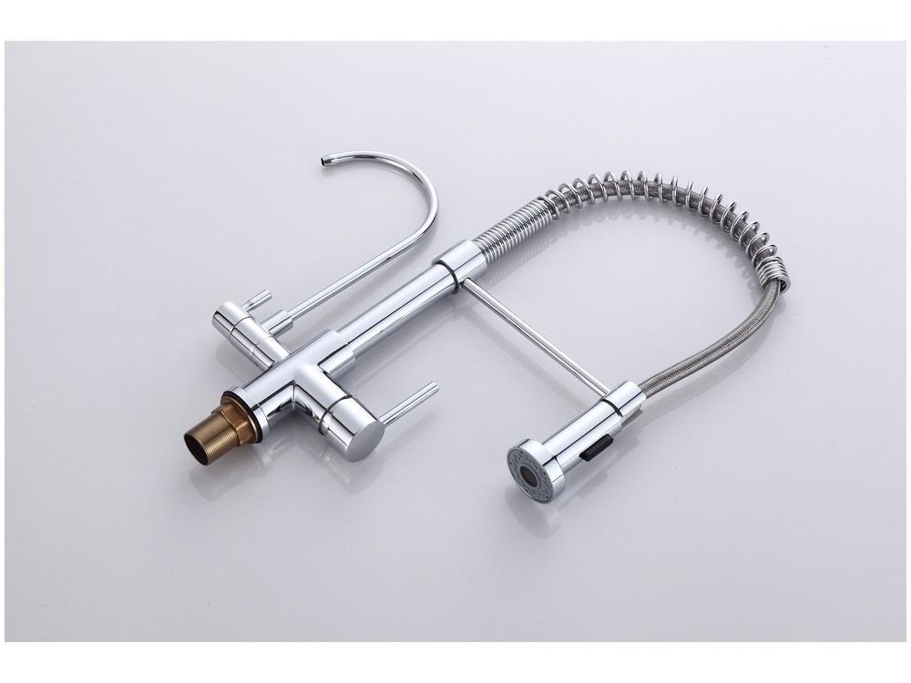 Torneira para Cozinha Gourmet de Mesa Dupla Nell - 4