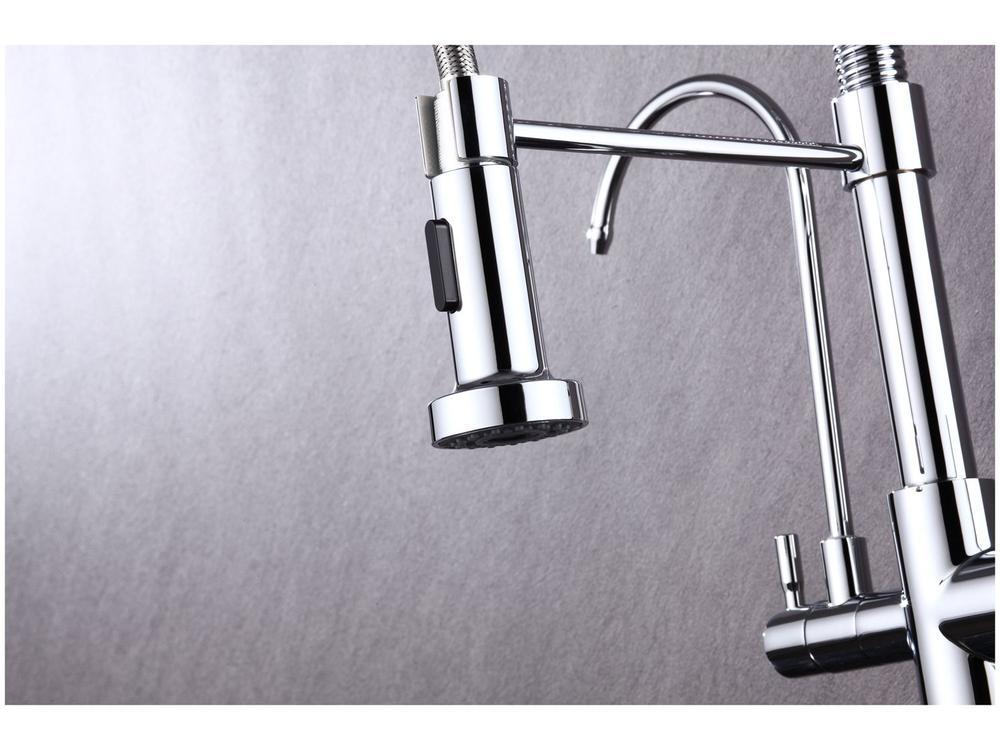 Torneira para Cozinha Gourmet de Mesa Dupla Nell - 7