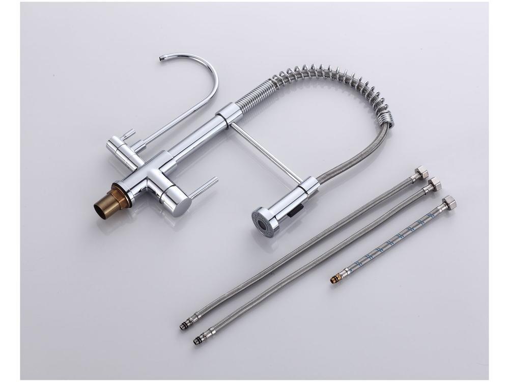 Torneira para Cozinha Gourmet de Mesa Dupla Nell - 9