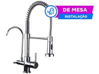 Torneira para Cozinha Gourmet de Mesa Dupla Nell - 2