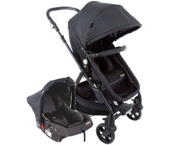 Carrinho de Bebê com Bebê Conforto Cosco Kids Poppy Duo 0 a 22kg