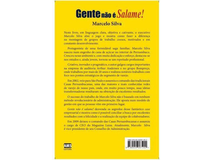 Livro Gente Não é Salame! - 3