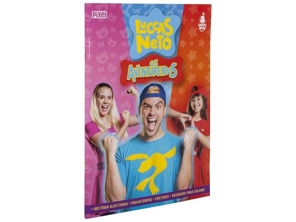 Livro Luccas Neto em Os Aventureiros - 3