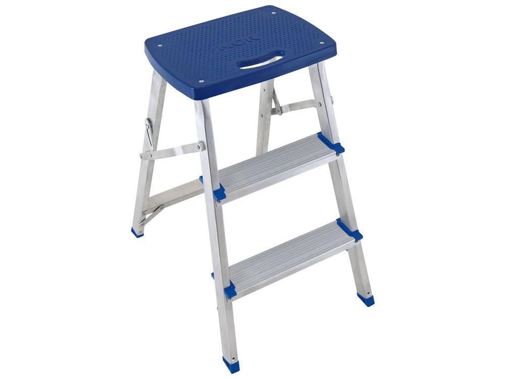 Banco Escada 3 Degraus Alumínio 5107 - 17