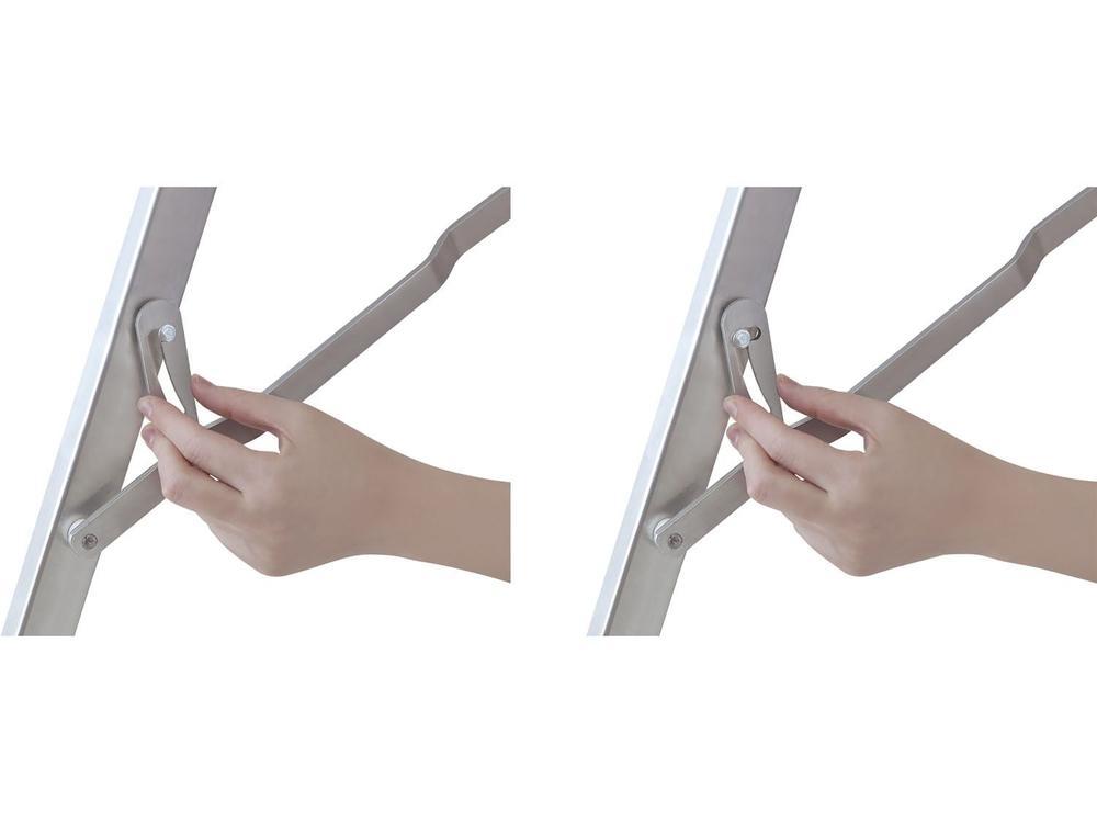 Banco Escada 3 Degraus Alumínio 5107 - 13