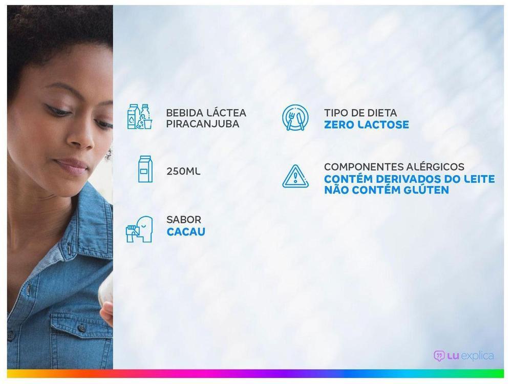 Bebida Láctea com 23g de Proteína Piracanjuba ProForce Cacau Zero Lactose 250ml - 11