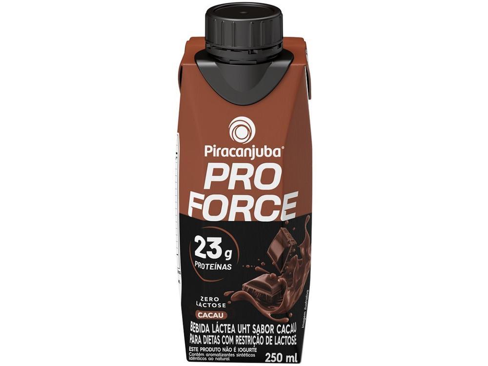 Bebida Láctea com 23g de Proteína Piracanjuba ProForce Cacau Zero Lactose 250ml - 1