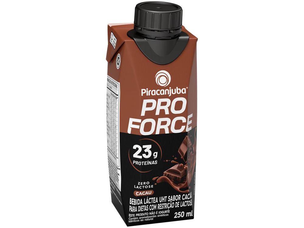 Bebida Láctea com 23g de Proteína Piracanjuba ProForce Cacau Zero Lactose 250ml - 6