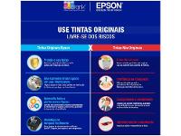 Garrafa de Tinta Epson T664220 Ciano Original - 3