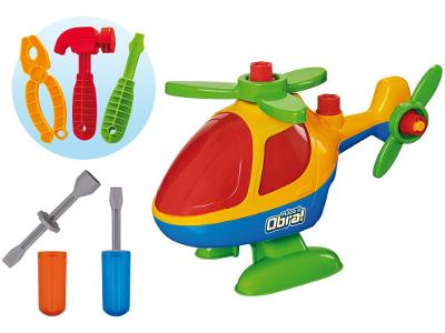 Helicóptero de Brinquedo Mãos à Obra