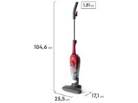 Aspirador de Pó Portátil e Vertical Electrolux 1100W STK13 Vermelho