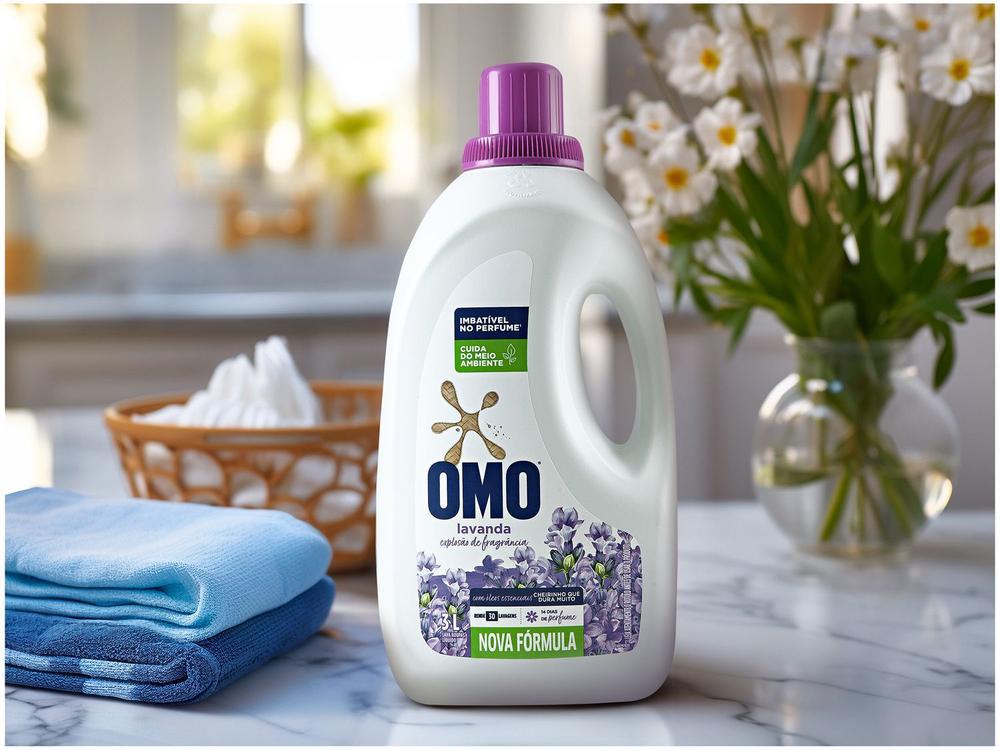 Sabão Líquido Omo Lavagem Perfeita Lavanda 3L - 4