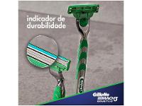 Aparelho de Barbear Recarregável Gillette Sensitive Mach 3 9 Cargas - 9