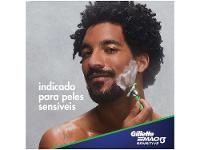 Aparelho de Barbear Recarregável Gillette Sensitive Mach 3 9 Cargas - 10