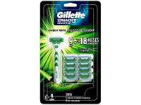 Aparelho de Barbear Recarregável Gillette Sensitive Mach 3 9 Cargas - 8