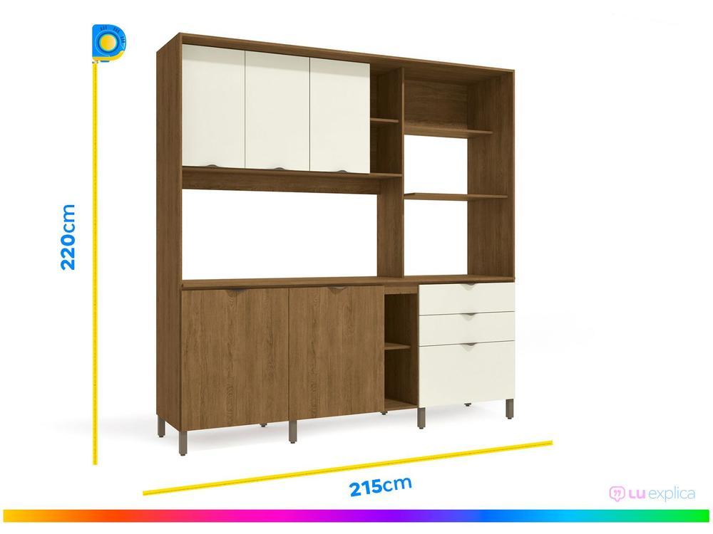 Cozinha Completa Kappesberg com Balcão - 3