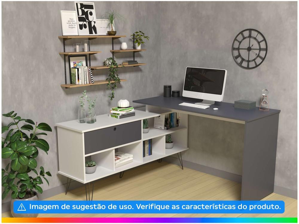 Escrivaninha 1 Porta Artany Home Office - 2