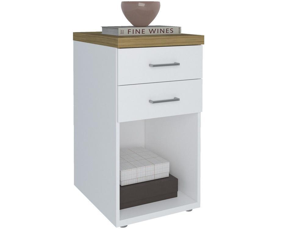 Balcão para Escritório 2 Gavetas Artany Toq - 1