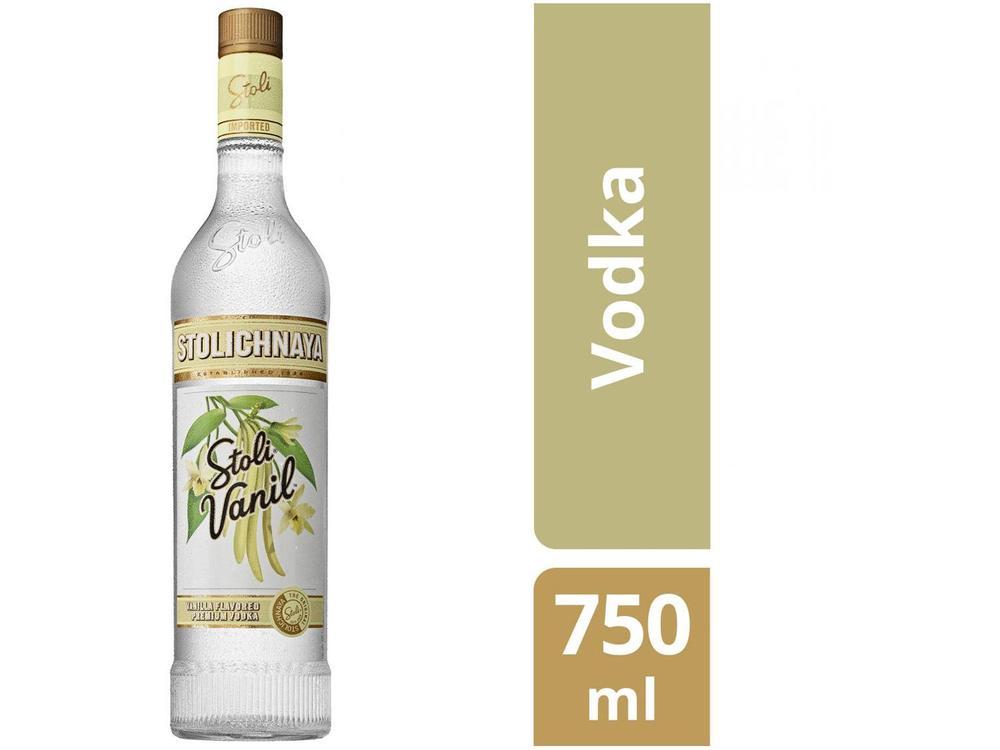 Vodka Stolichnaya Baunilha Stoli Vanil 750ml - 2
