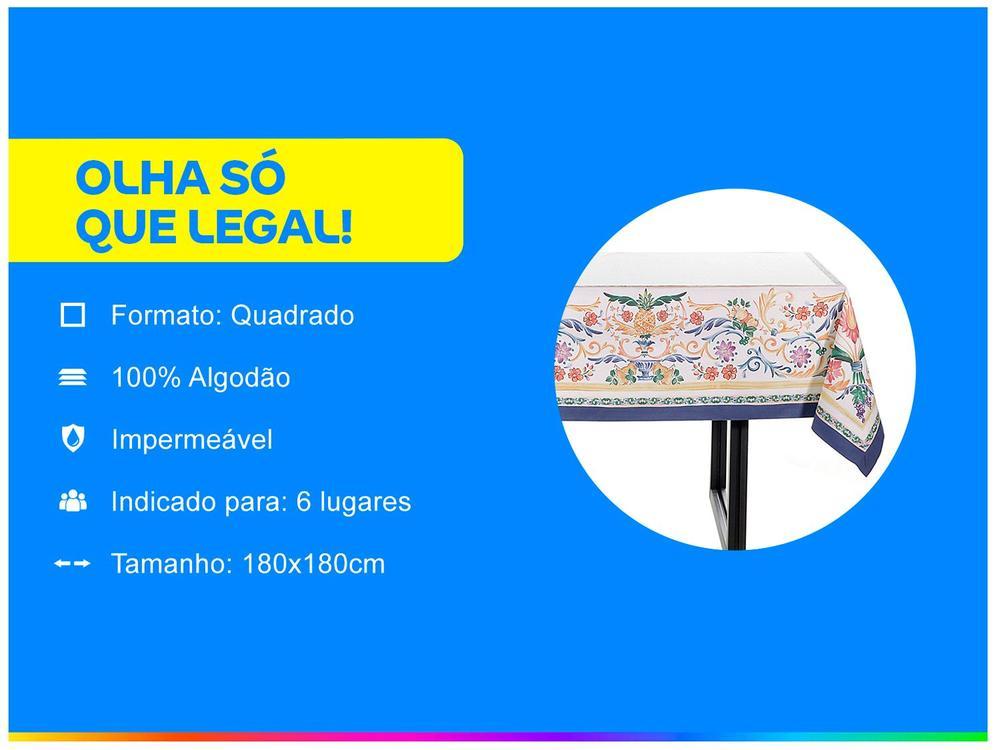 Toalha de Mesa Quadrada Buddemeyer - 2