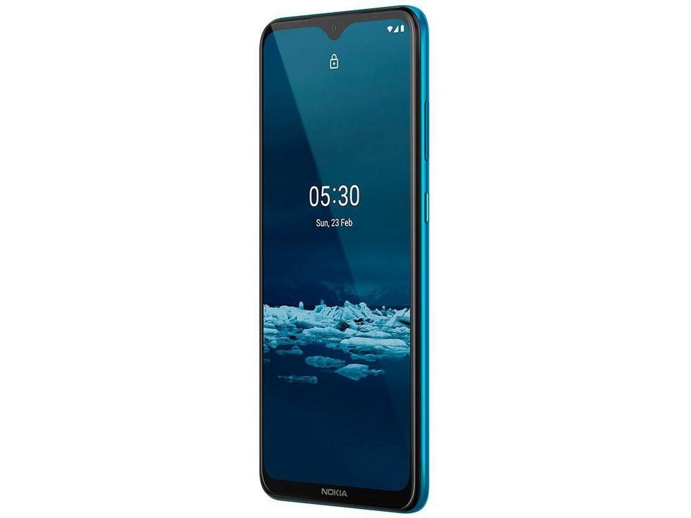Smartphone Nokia 5.3 128GB Verde 4G Octa-Core 4GB RAM 6,55” Câm. Quádrupla + Selfie 8MP - 8
