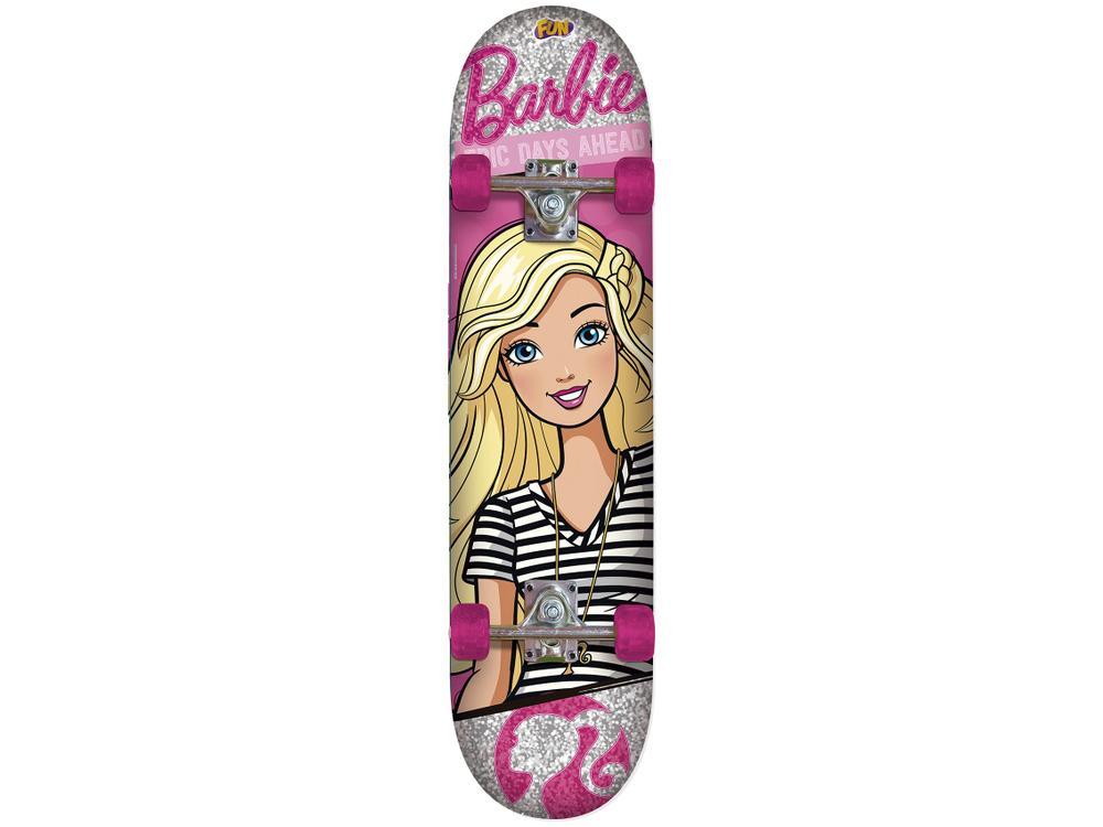 Skate Barbie Fun com Kit de Proteção - 5