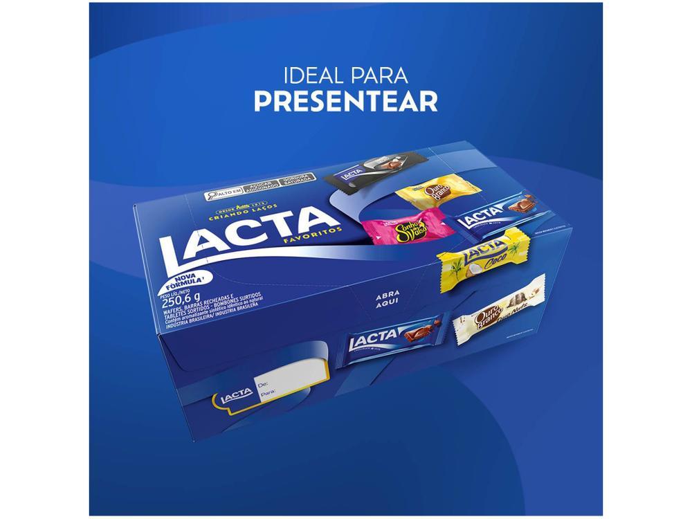 Caixa de Chocolates Variedades Lacta Favoritos 250g - 6