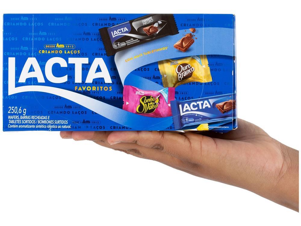 Caixa de Chocolates Variedades Lacta Favoritos 250g - 7