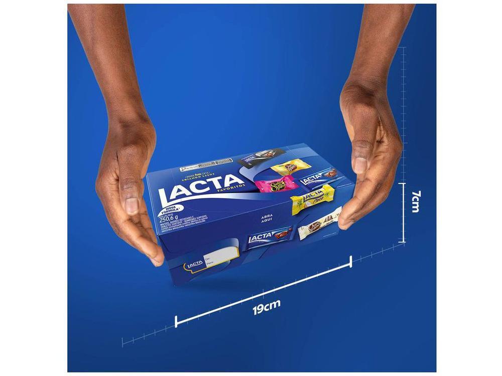 Caixa de Chocolates Variedades Lacta Favoritos 250g - 9