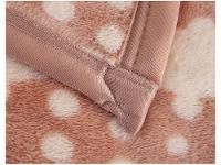 Cobertor Casal Poliéster Dyuri Plus Nilo Bege e Rose - 6