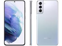 Smartphone Samsung Galaxy S21+ 256GB Prata 5G 8GB RAM 6,7" Câm. Tripla + Selfie 10MP Dual Chip - 1