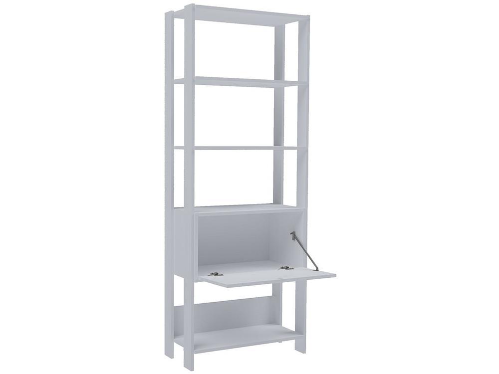 Estante para Livros 1 Porta 4 Prateleiras - 5