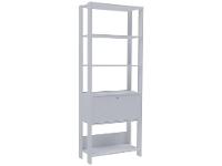 Estante para Livros 1 Porta 4 Prateleiras - 3