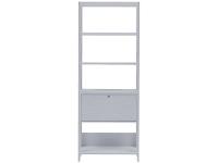 Estante para Livros 1 Porta 4 Prateleiras