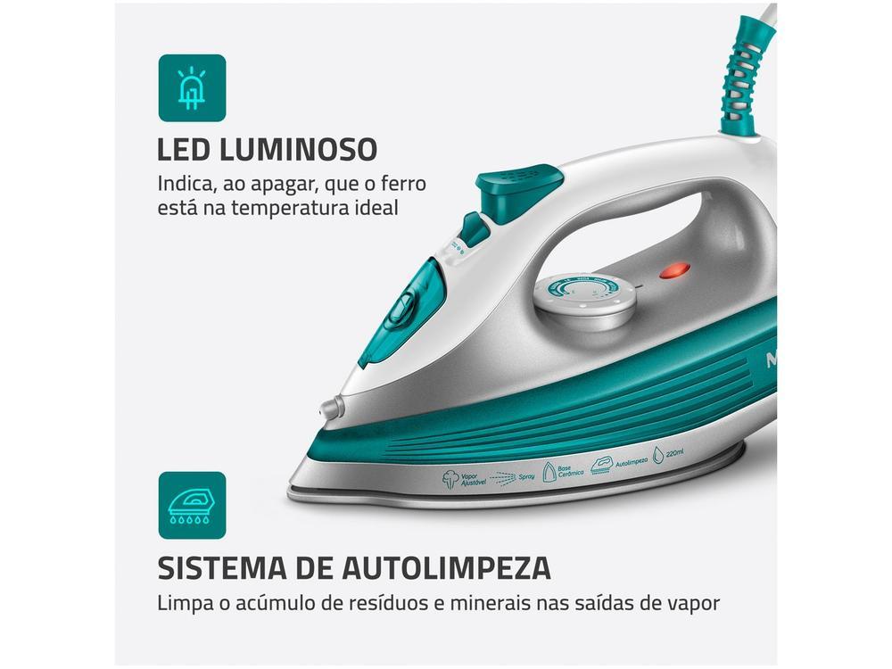 Ferro de Passar Roupa a Vapor Mondial - 7