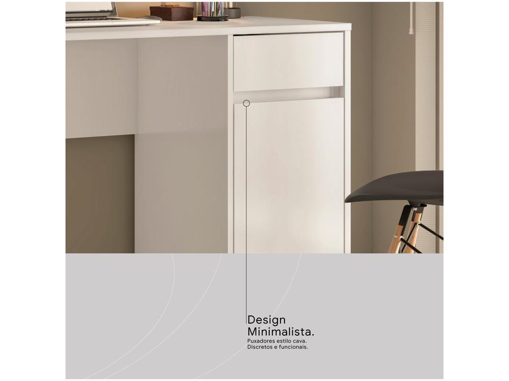 Escrivaninha 1 Gaveta 1 Porta Demóbile Office - 6