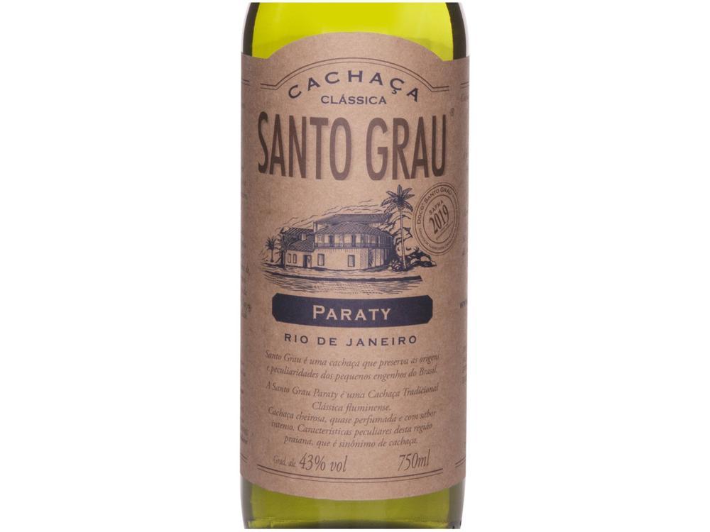 Cachaça Santo Grau Clássica Paraty 750ml - 4