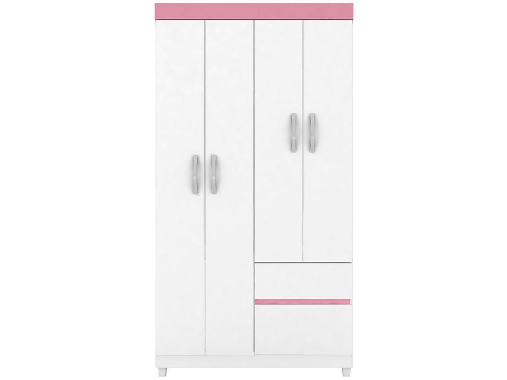 Guarda-roupa Solteiro 4 Portas 2 Gavetas Demóbile Lotus - 8