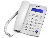 Telefone com Fio Elgin 42TCF3000 Identificador de Chamada Viva Voz Chave Bloqueio - 10