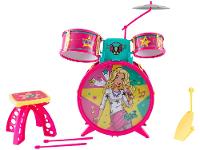 Bateria de Brinquedo Barbie Fabulosa - 1
