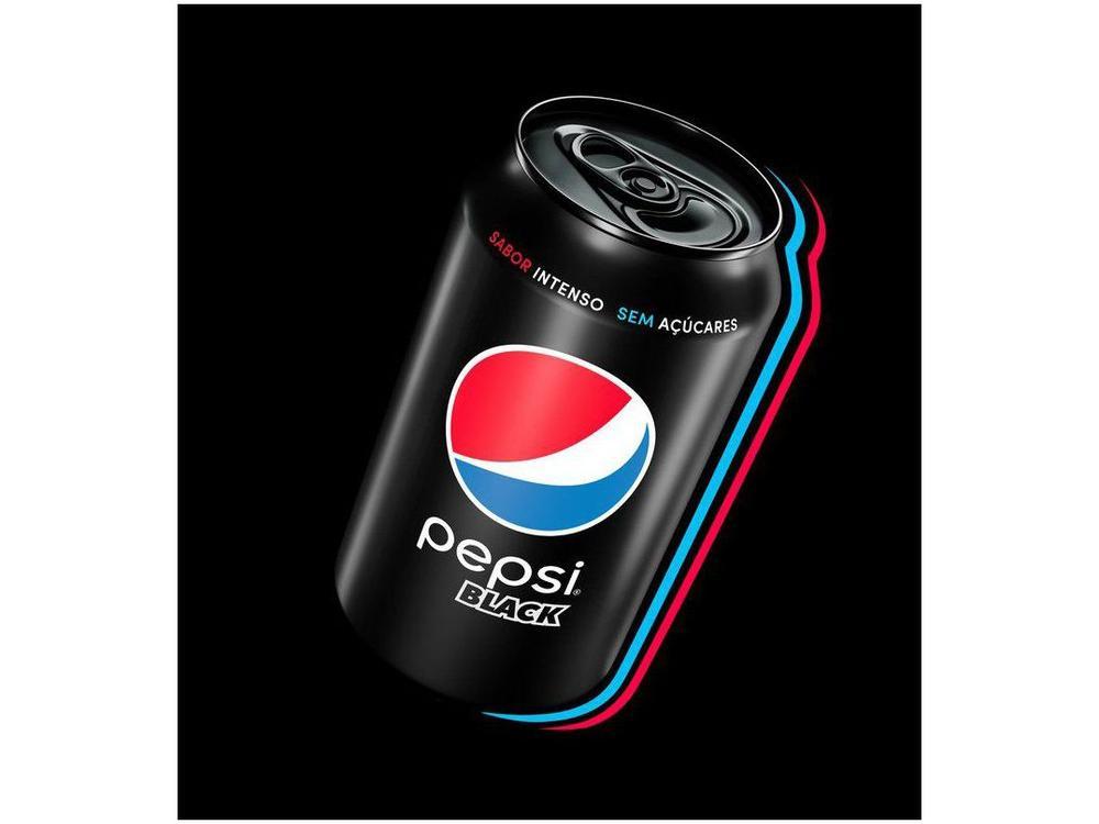 Refrigerante Pepsi Black Sem Açúcar 350ml Lata 12 Unidades - 3