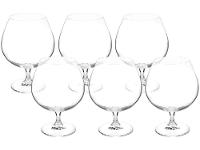 Jogo de Taças para Conhaque Cristal 690ml 6 Peças Bohemia Gastro Brandy - 1