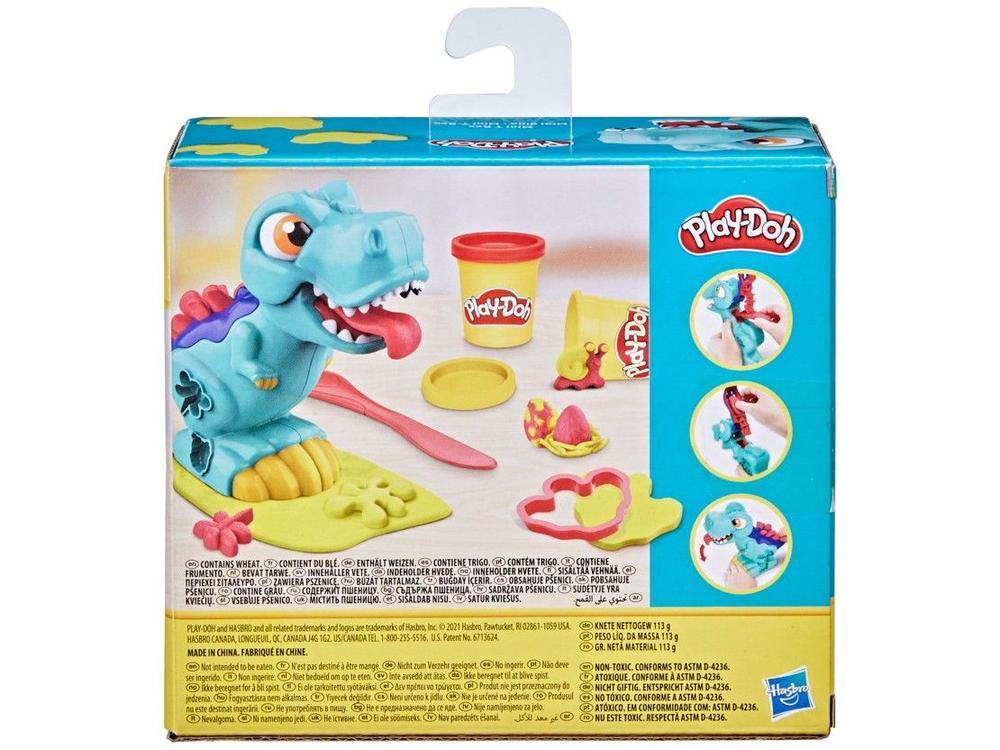 Massinha Play-Doh Mini T-Rex Hasbro com Acessórios - 3